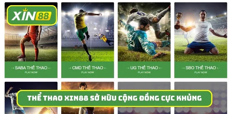 Thể thao Xin88 sở hữu cộng đồng cực khủng